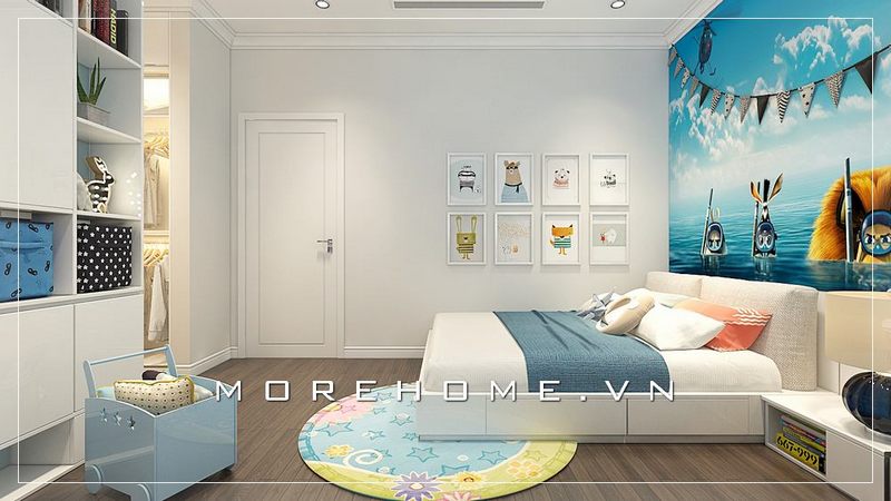 Giường ngủ có ngăn kéo hiện đại